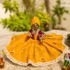 Kesari Raas Laddu Gopal Cotton Dress Set thumbnail 1