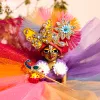 Rang Barse Multicolor Radha Rani/ Laddu Gopal Dress thumbnail 4