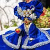 Radhika Neelvastra Laddu Gopal Velvet Dress thumbnail 2
