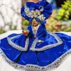 Radhika Neelvastra Laddu Gopal Velvet Dress thumbnail 3