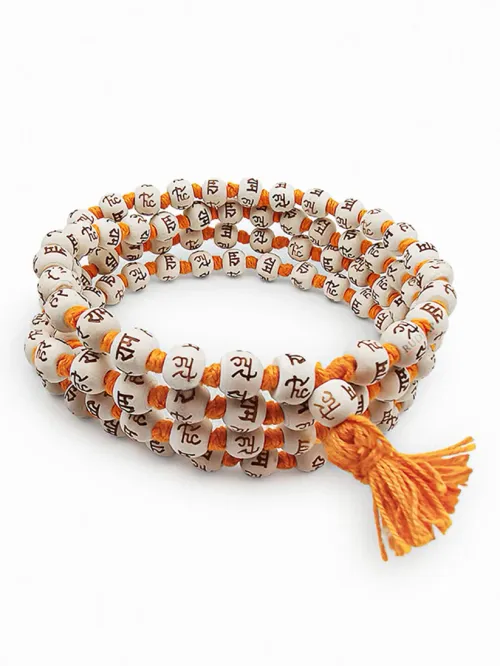 Original Tulsi Beads Ram Mala for jaap, meditation and wearing by Rudrajap