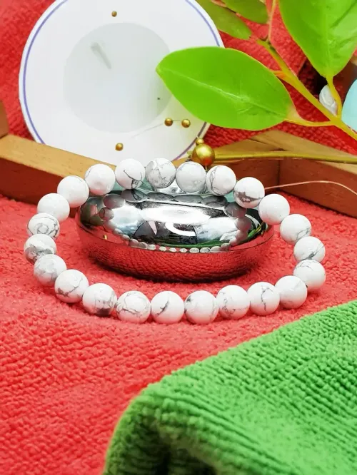 Howlite Energy Bracelet – The Stone of Calm & Clarity