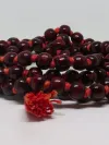 Premium Red Sandalwood Mala (Laal Chandan Mala) – 108 Beads for Meditation & Pooja thumbnail 3
