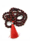 Premium Red Sandalwood Mala (Laal Chandan Mala) – 108 Beads for Meditation & Pooja thumbnail 5