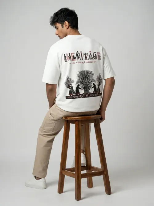 Heritage Oversized Graphic Print T-Shirt