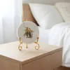 Marble Radha Krishna Showpiece With Metal Stand thumbnail 4