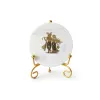 Marble Radha Krishna Showpiece With Metal Stand thumbnail 6