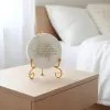 Marble Namokar Mantra Showpiece With Metal Stand thumbnail 3