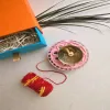 Pink MDF Brass Diya with Box thumbnail 2