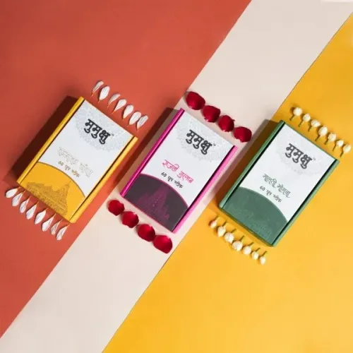 Kanak Champa, Malti Mogra & Rajvi Gulab Dhoop Sticks Bundle
