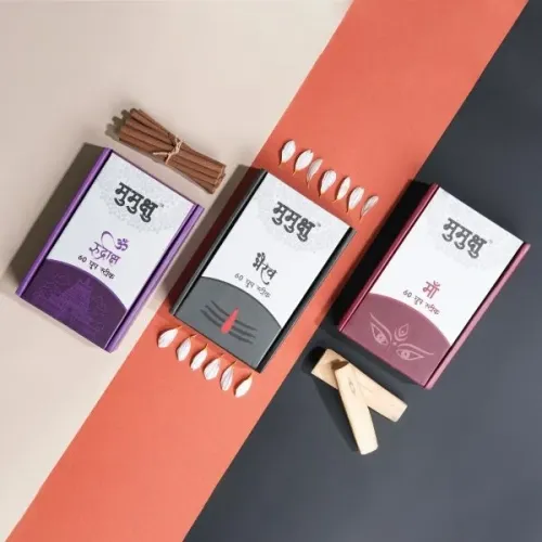 Bhairav + Maa + Om Rudraksh Dhoop Sticks Bundle