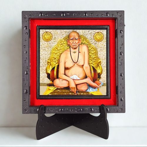 Swami Samarth tabletop photo frame | Ideal for Gifting & Daily Puja