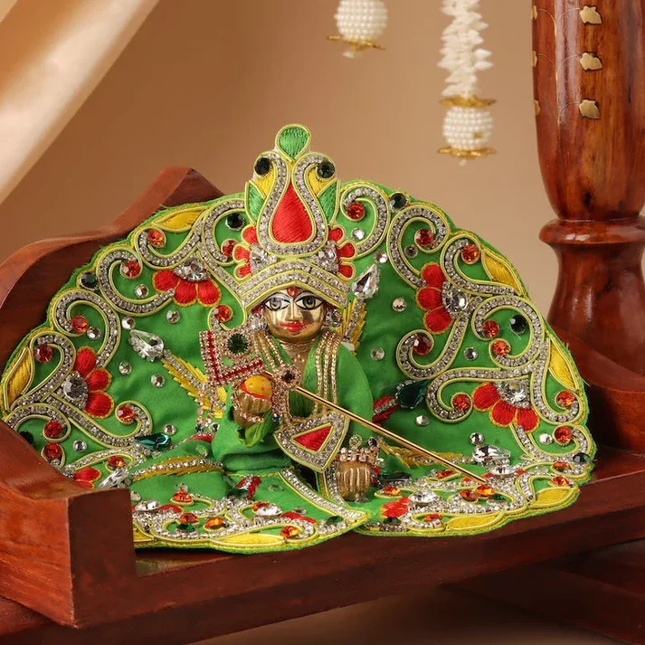 Makhan Chor Green Laddu Gopal Poshak product image