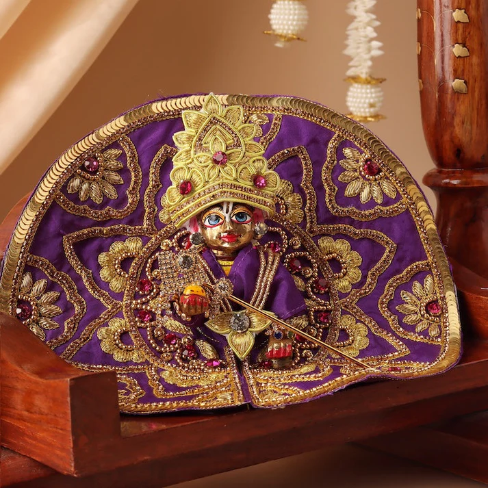 Divya Raas Purple Laddu Gopal Poshak product image