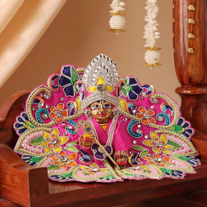 Indradhanu Magenta Laddu Gopal Poshak product image