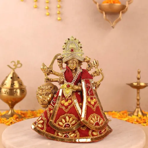 Divya Raas Maroon Lehenga Patka