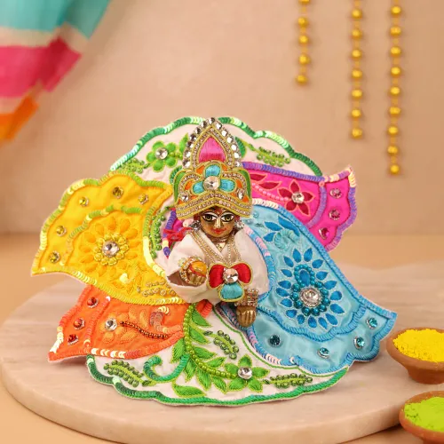 Phagun Leela Multi-Colour Laddu Gopal Poshak