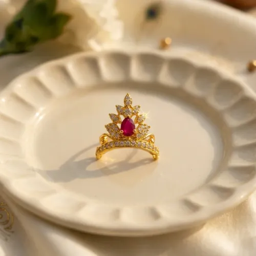 Angoor Laddu Gopal Mukut - Size 0