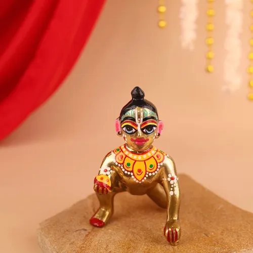 Laddu Gopal Brass Idol