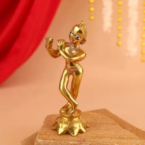 Krishna Brass Idol