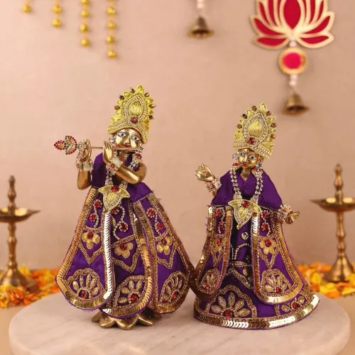 Divya Raas Purple Lehenga Dhoti with Patka