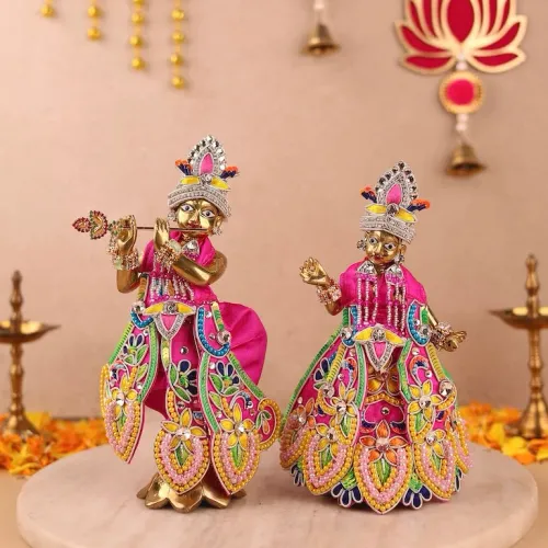 Indradhanu Magenta Lehenga Dhoti with Patka