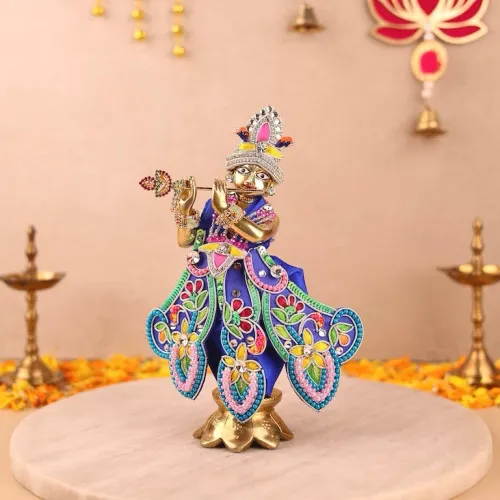 Indradhanu Blue Dhoti Patka