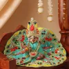 Makhan Chor Teal Laddu Gopal Poshak thumbnail 1