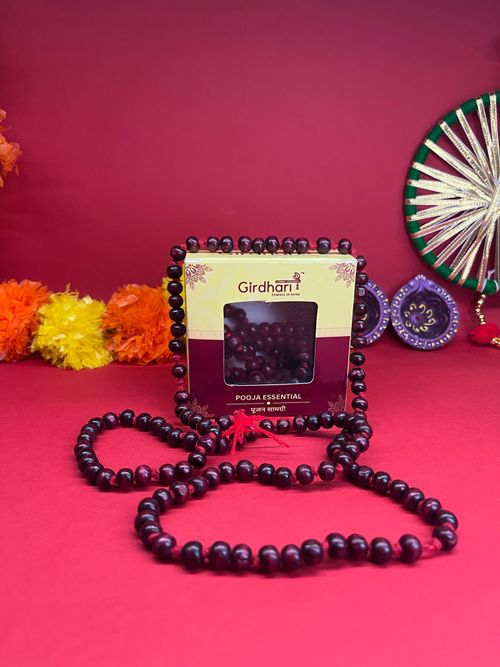 Red Sandalwood(Chandan) Jap Mala