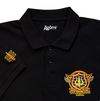 Satya Sanatana Dharma Polo Tshirt | Black thumbnail 1