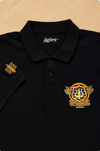 Satya Sanatana Dharma Polo Tshirt | Black thumbnail 2