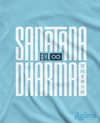 Sanātana Dharma Tshirt - Aqua thumbnail 3