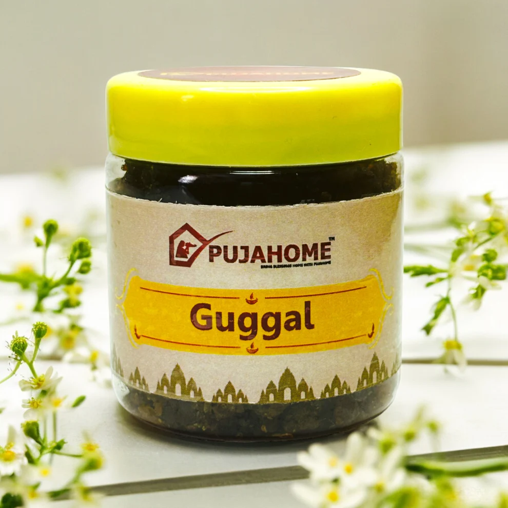 Pujahome Guggal (Pure, Natural) Commiphora Guggal (80 gram Box) product image
