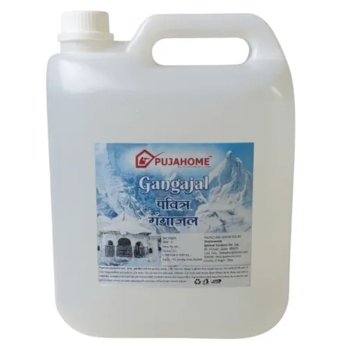 Pujahome Pure Gangajal – Sourced from Rishikesh | 100% Original Ganga Jal for Puja & Rituals 5000 ml