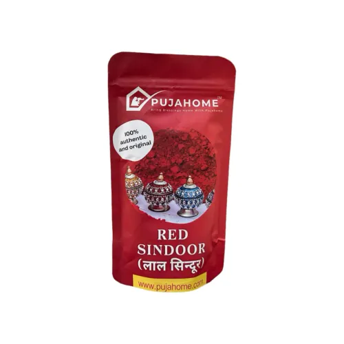 Pujahome Red Sindoor Powder for Puja and Religious Ceremonies Sindoor for Tradition Powder Sindoor
