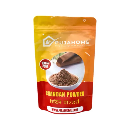Pujahome Premium Ashtagandha Kumkum Tilak Chandan Powder for Daily Puja of Gods, Tilak