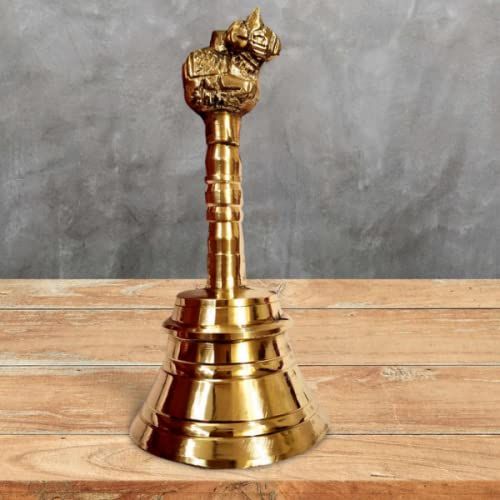 Pujahome Nandi Pooja Bell - 100% Pure Brass