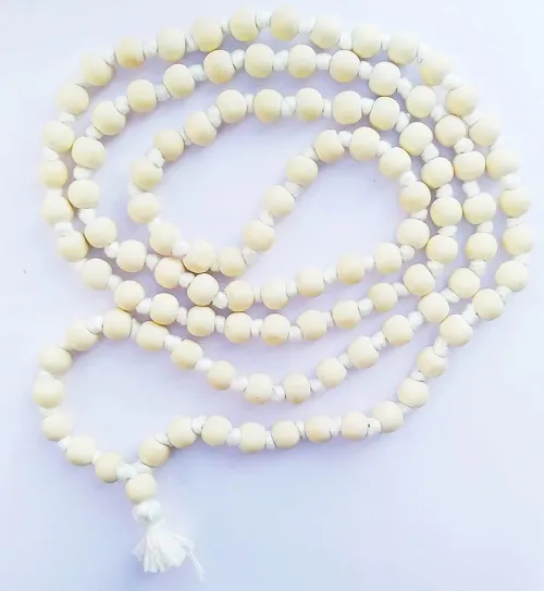 Pujahome Neem Japa Mala/Chanting 8MM Beads Astrology, 108+1 Beads