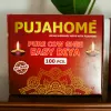 Pujahome Pure Cow Ghee Diya Wicks (100 Pieces) 30min Burning Time, Wax Free thumbnail 2