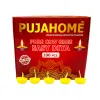 Pujahome Pure Cow Ghee Diya Wicks (100 Pieces) 30min Burning Time, Wax Free thumbnail 1