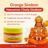 Pujahome Premium Quality Hanuman Ji Sindoor | 100% Pure Orange Sindoor (100 grams) thumbnail 3