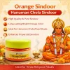 Pujahome Premium Quality Hanuman Ji Sindoor | 100% Pure Orange Sindoor (100 grams) thumbnail 4