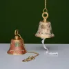Pujahome Handmade Brass Decorative Puja Bell, Mandir Ghanti (4in x 4in x 5in) - Pack of 1 thumbnail 4