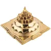 Pujahome Maha Meru Shree Yantra Brass Meru Shree Yantra thumbnail 3