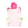 Pujahome Mitti Ganesh Idol | Eco-Friendly Mud/Clay 4 Bhuja Painted Colorful Ganesh Murti(4x3 Inches) thumbnail 5
