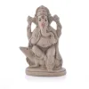Pujahome Panchgavya Mitti Mushak Ganesh Idol | Eco-Friendly Handcrafted | Ganesh Chaturthi (6.5x3.5 thumbnail 1