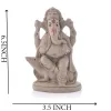 Pujahome Panchgavya Mitti Mushak Ganesh Idol | Eco-Friendly Handcrafted | Ganesh Chaturthi (6.5x3.5 thumbnail 5