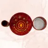 Pujahome Handmade Karwa Chauth Pooja Thali Set | Stainless Steel Thali | Kalash, Diya, and Bowls thumbnail 2