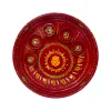Pujahome Handmade Karwa Chauth Pooja Thali Set | Stainless Steel Thali | Kalash, Diya, and Bowls thumbnail 3