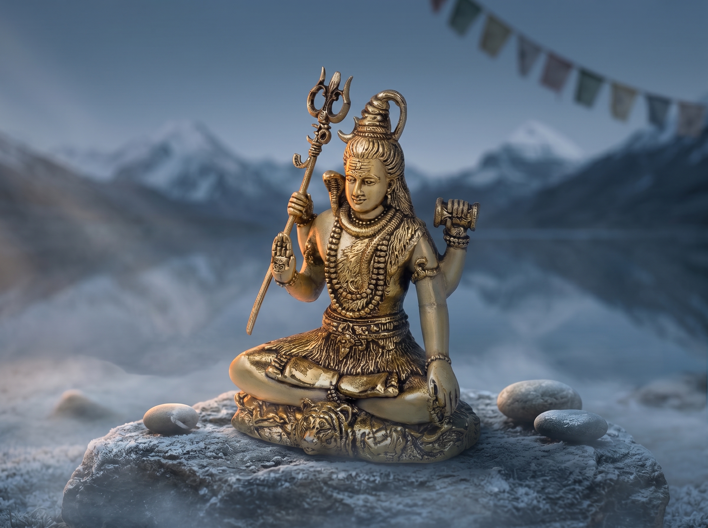 Mahadev Brass Idol